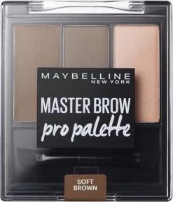 Maybelline Master Brow Design Kit - 3 Soft Brown - Bruin - Wenkbrauw Set -Cosmetic Verkoop 1027x1200