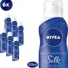 NIVEA Silk Mousse Crème Care - 6 X 200 Ml - Voordeelverpakking - Doucheschuim -Cosmetic Verkoop 1146x1200