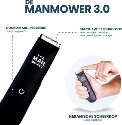 BALZY BushBuster 3.0 - Trimmer - Scheerapparaat - Haartrimmer - Bodygroomer - SafeShave Technologie - Waterdicht - Veilig Scheren - Oplaadbaar -Cosmetic Verkoop 1163x1200 3
