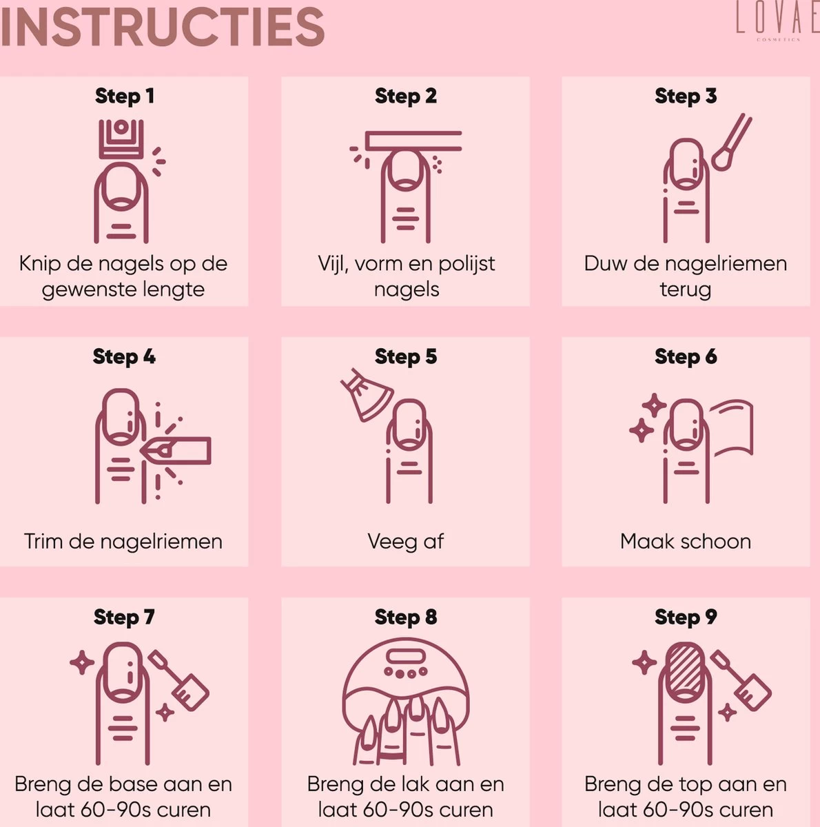 Gellak Starterspakket - Gellak - Gel Nagellak - Gellak Set - 6x8ML Kleuren - Nude Edition - Gellac - Nude Kleuren 7 Gellak Starterspakket - Gellak - Gel Nagellak - Gellak Set - 6x8ML Kleuren - Nude Edition - Gellac - Nude Kleuren - Afbeelding 5