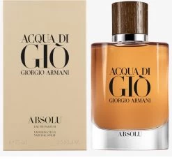 Giorgio Armani Acqua Di Gio Absolu 75ml - Eau De Parfum - Herenparfum