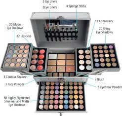 Professionele Make-up Koffer 132 Delig - Make Up Koffer Met Inhoud - Make Up Koffer Meisjes - Make Up Koffer Kinderen 10 Professionele Make-up Koffer 132 Delig - Make Up Koffer Met Inhoud - Make Up Koffer Meisjes - Make Up Koffer Kinderen -Cosmetic Verkoop 1200x1143 2