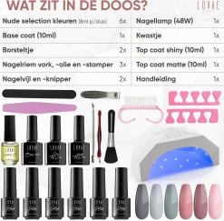 Gellak Starterspakket - Gellak - Gel Nagellak - Gellak Set - 6x8ML Kleuren - Nude Edition - Gellac - Nude Kleuren 17 Gellak Starterspakket - Gellak - Gel Nagellak - Gellak Set - 6x8ML Kleuren - Nude Edition - Gellac - Nude Kleuren -Cosmetic Verkoop 1200x1182