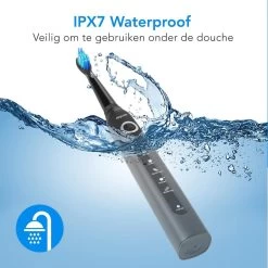 LifeGoods Elektrische Tandenborstel - Oplaadbaar - Veilig Voor Douche - 4 Opzetborstels - Zwart 17 LifeGoods Elektrische Tandenborstel - Oplaadbaar - Veilig Voor Douche - 4 Opzetborstels - Zwart -Cosmetic Verkoop 1200x1198 12
