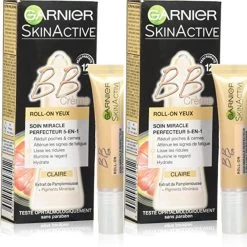 Garnier Skin Active BB Cream Oogroller 5-IN-1 LIGHT (2 STUKS)