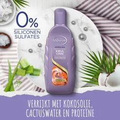 Andrélon Krul Care Shampoo - 6 X 300 Ml - Voordeelverpakking -Cosmetic Verkoop 1200x1200 428