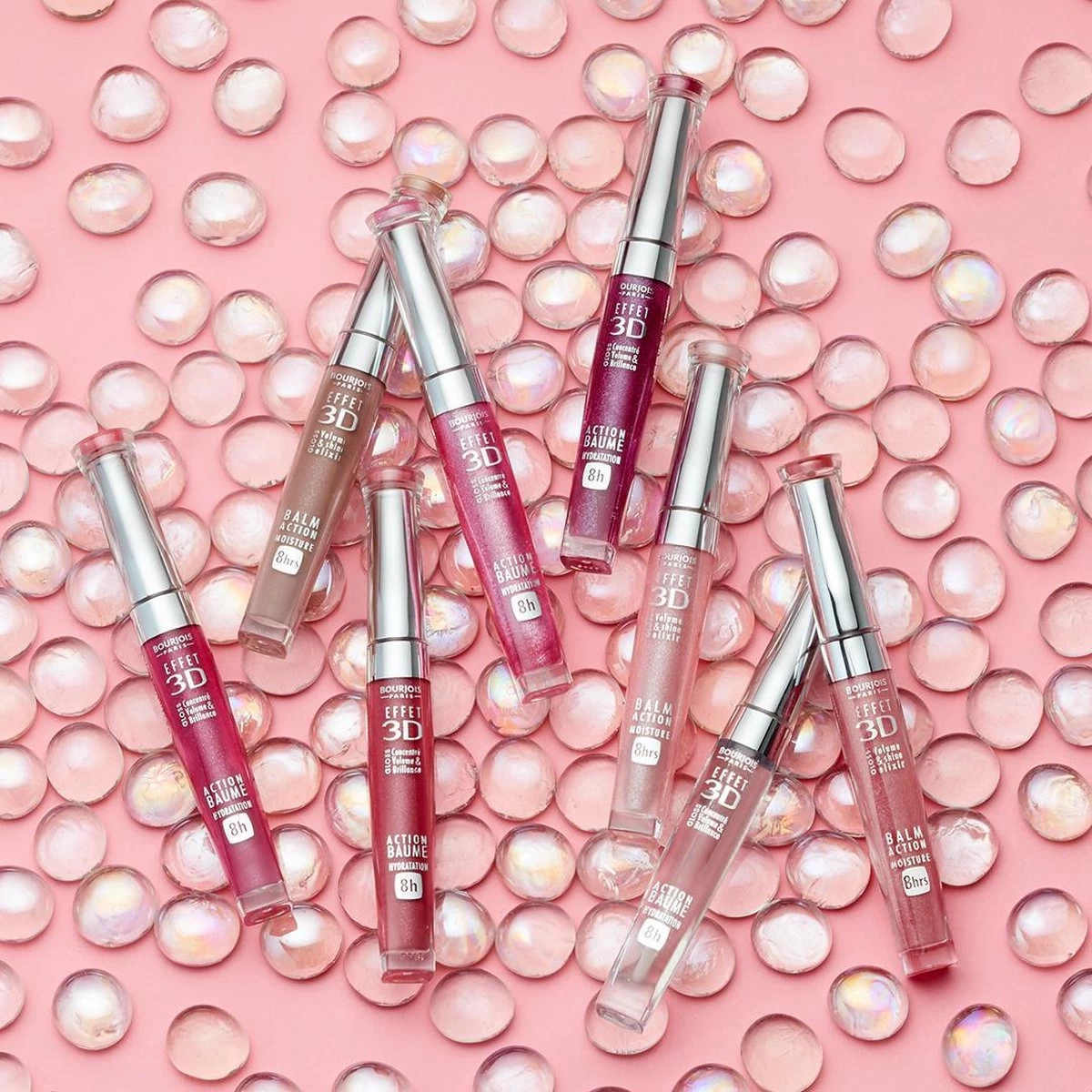 Bourjois Gloss Effet 3D Effect Lipgloss - 03 Brun Rose Academic 5 Bourjois Gloss Effet 3D Effect Lipgloss - 03 Brun Rose Academic - Afbeelding 3