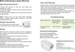 Anti Schimmelnagel Kalknagel Laserapparaat Om Zelf Te Behandelen, Veilig, Effectief, Snel En Pijnloos, Koude Laser Behandeling Voor Thuisgebruik, Voor Tenen En Vingers. Oplaadbaar. -Cosmetic Verkoop 1200x835