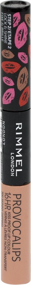 Rimmel London Provocalips Kiss Proof 16 Hr Liquid Lip - 700 Skinny Dipping - 7 Ml - Nude 11 Rimmel London Provocalips Kiss Proof 16 Hr Liquid Lip - 700 Skinny Dipping - 7 Ml - Nude - Afbeelding 9