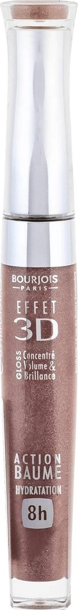 Bourjois Gloss Effet 3D Effect Lipgloss - 33 Brun Poetic 9 Bourjois Gloss Effet 3D Effect Lipgloss - 33 Brun Poetic - Afbeelding 7