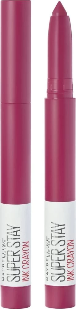 Maybelline SuperStay Ink Crayon Matte Lippenstift - 35 Treat Yourself - Roze -14 Gr -Cosmetic Verkoop 297x1200 2
