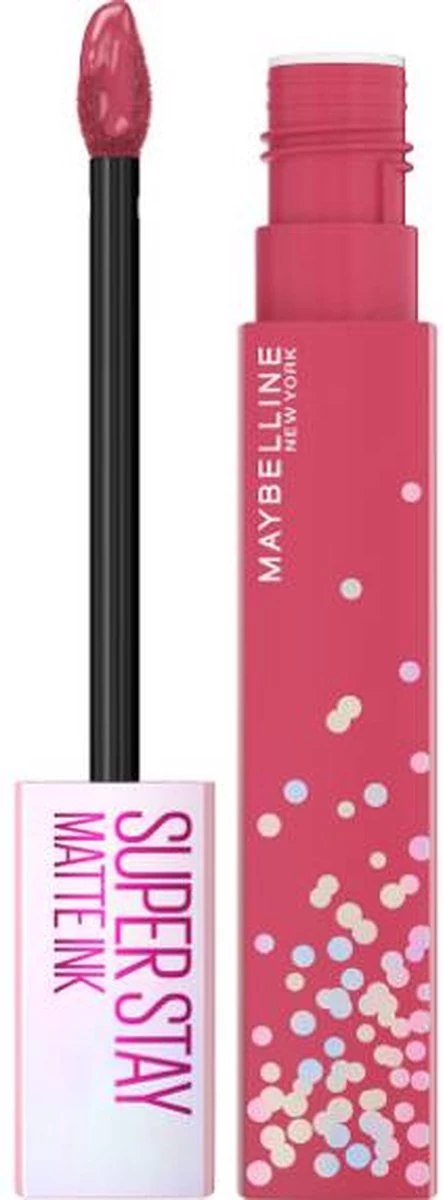 Maybelline SuperStay Matte Ink Lipstick Birthday Collection Lippenstift - 395 Birthday Bestie 5 Ml 7 Maybelline SuperStay Matte Ink Lipstick Birthday Collection Lippenstift - 395 Birthday Bestie 5 Ml - Afbeelding 5