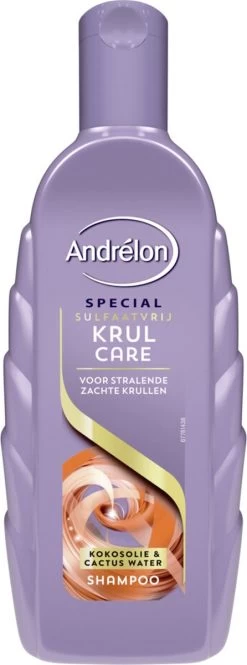 Andrélon Krul Care Shampoo - 6 X 300 Ml - Voordeelverpakking -Cosmetic Verkoop 446x1200 1