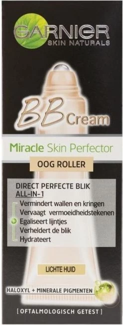 Garnier Skinactive Face SkinActive BB Cream Oogroller Light - 7ml - BB Cream -Cosmetic Verkoop 456x1200