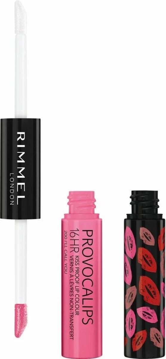 Rimmel London Provocalips Lip Color Lippenstift - 200 I'll Call You 4 Rimmel London Provocalips Lip Color Lippenstift - 200 I'll Call You - Afbeelding 2