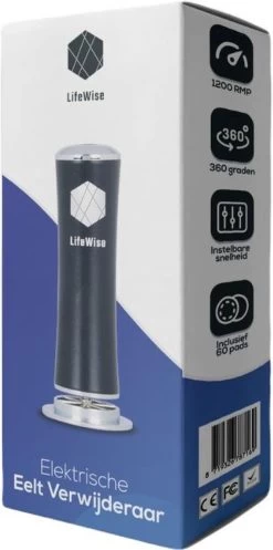 LifeWise Elektrische Eelt Verwijderaar - Voetvijl - 60 Vervangbare Schuurpads - Netstroom Adapter -Cosmetic Verkoop 596x1200 1