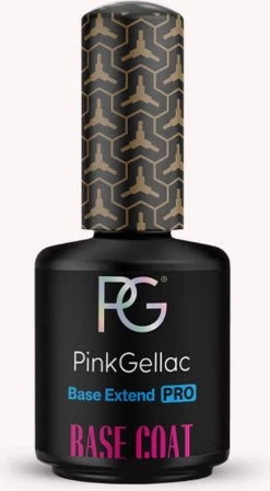 Pink Gellac - Base Extend - Base Coat Gellak - Snel Afweekbaar - 15 Ml