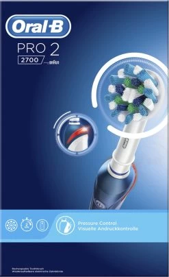 Oral B Oral-B Pro 2 2700 CrossAction - Elektrische Tandenborstel - Blauw, Wit 22 Oral B Oral-B Pro 2 2700 CrossAction - Elektrische Tandenborstel - Blauw, Wit -Cosmetic Verkoop 734x1200 1