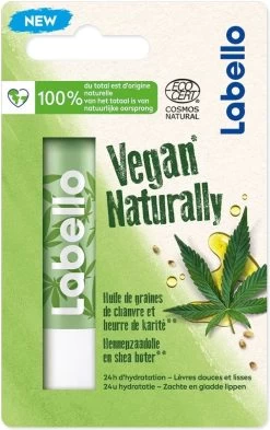 Labello Vegan Naturally Hennepzaadolie Lippenbalsem -Cosmetic Verkoop 754x1200
