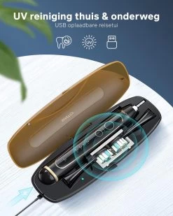 Bintoi® ISonic UV D600 - Elektrische Tandenborstel Met UV-Sterilisator 17 Bintoi® ISonic UV D600 - Elektrische Tandenborstel Met UV-Sterilisator -Cosmetic Verkoop 960x1200 10