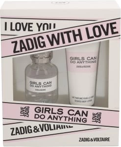 Zadig & Voltaire Girls Can Do Anything Giftset - 30 Ml Eau De Parfum + 75 Ml Bodylotion - Geurengeschenkset -Cosmetic Verkoop 993x1200